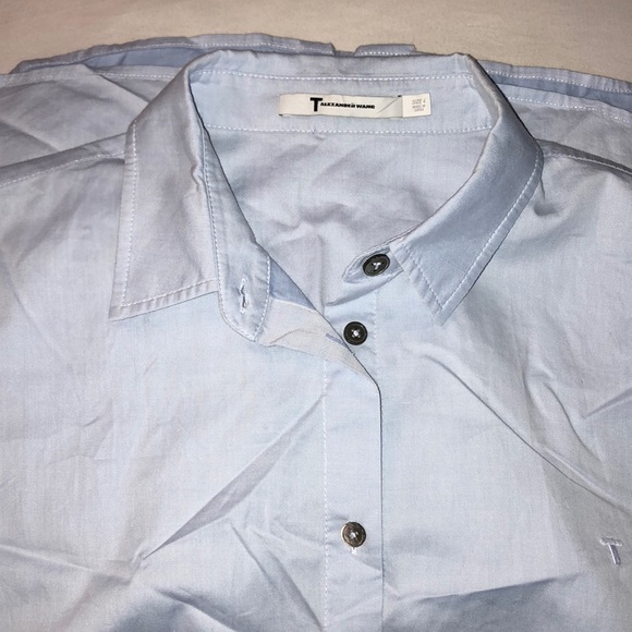 T Alaxender Wang Light denim dress, EUC, Size 4 - Picture 2 of 7